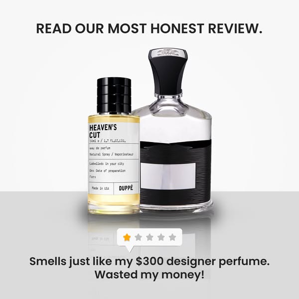 FRAGRANCES CAN'T BE PATENTED..